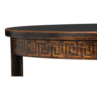 Golden Rim Side Table