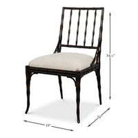 Elora Chair - Ebony Finish - product view 8