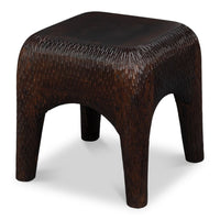 Molten Carved Side Table