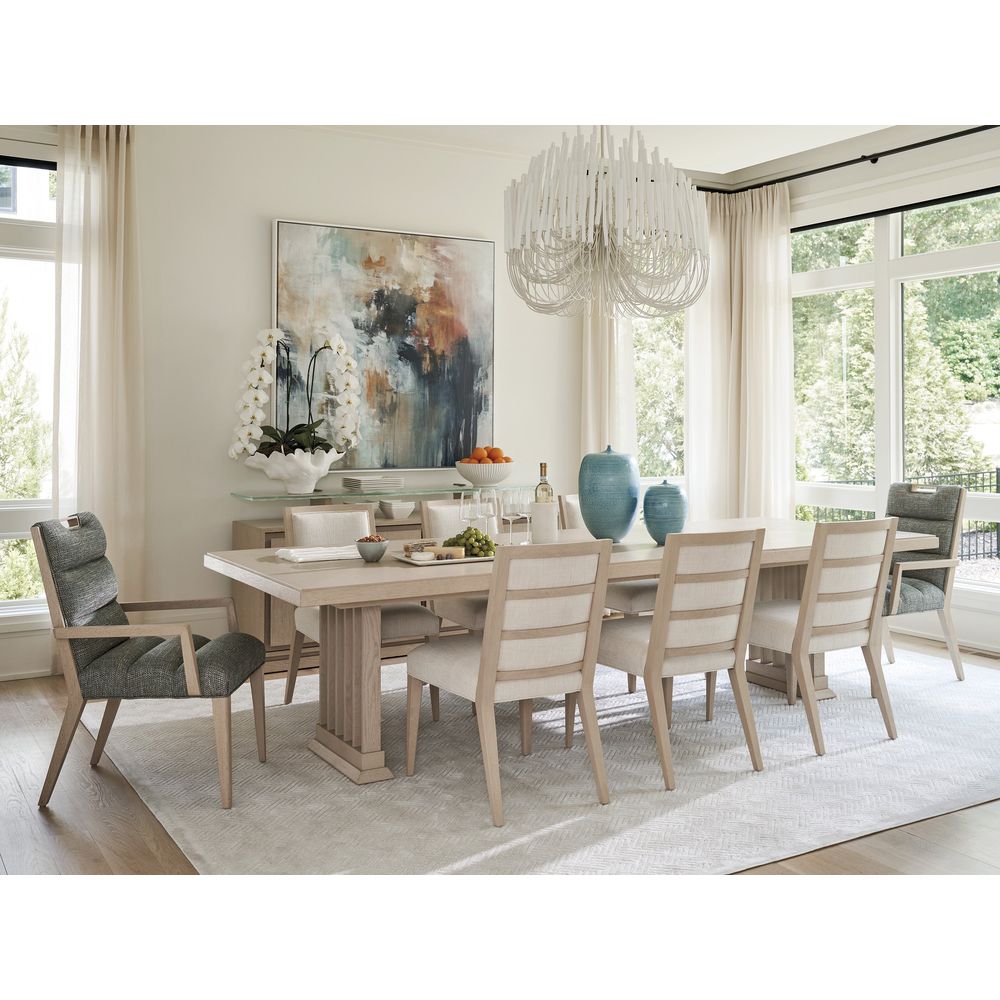 Belaire Rectangular Dining Table - Sand Drift