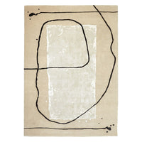 Passage Rug, shown in beige and cream with wool, textile pile, and soft textile floor covering.