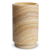 Tealight Holder Leonidas Yellow Onyx Set Of 3 - image 5