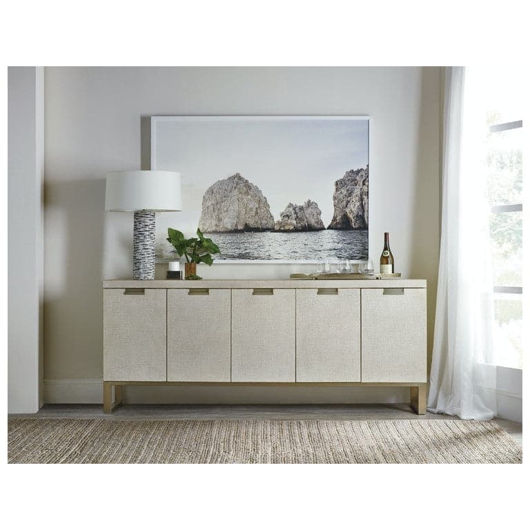 Alternate view of Cascade Server in ivory and beige.