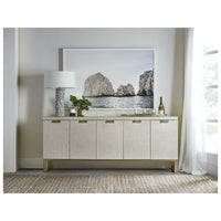 Alternate view of Cascade Server in ivory and beige.
