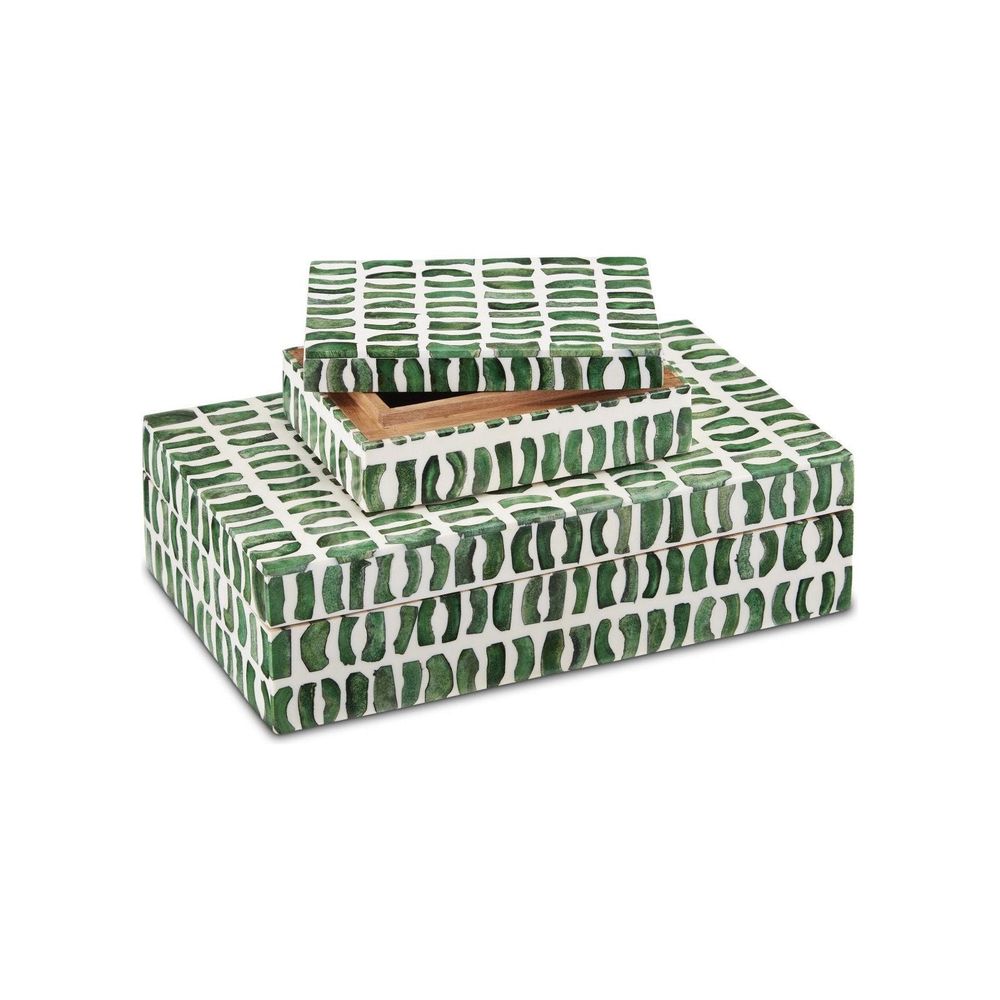 Boxes Emerald Box Set of 2