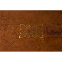 L'ecriture Pedestal Desk-Theodore Alexander-THEO-7105-243-Desks-5-France and Son