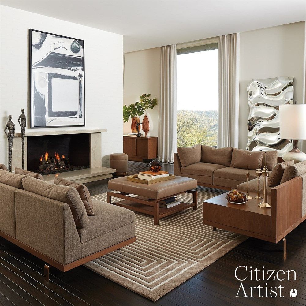 Alternate view of Ben Floor Mirror, featuring mirrored glass, metal, and wall-mountable vertical panel.
