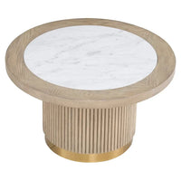 Everett Small Round Bunching Cocktail Table