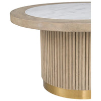 Everett Small Round Bunching Cocktail Table