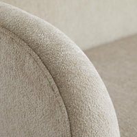 Catalina Chaise Stone Bouclé