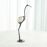 Decorative Objects Precious Egg Sculpture-Nickel