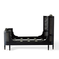 Josephine King Bed-Blackened Oak