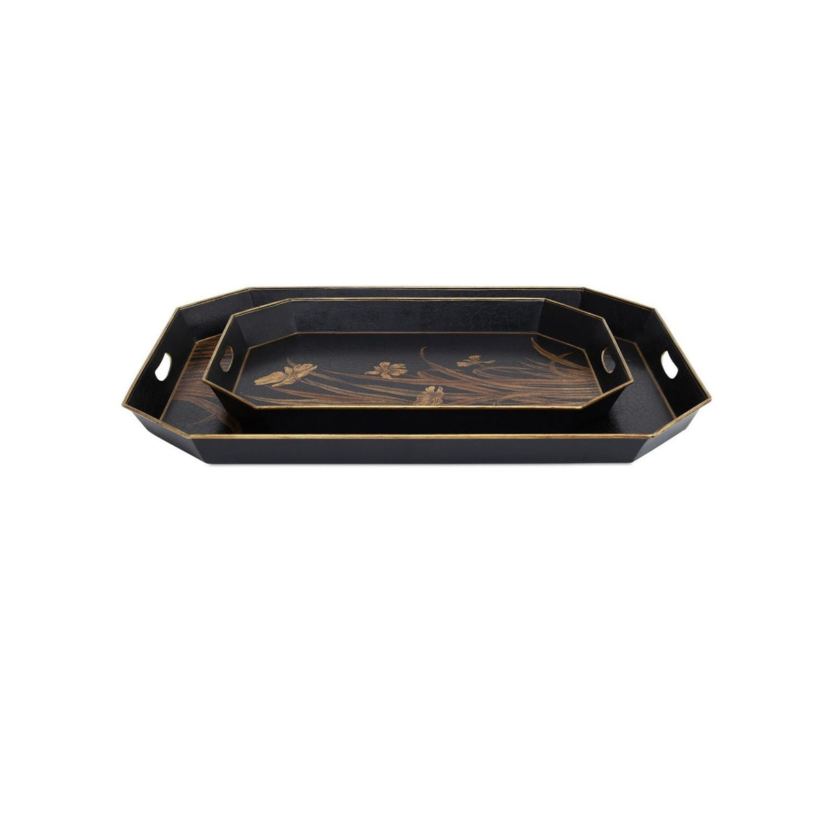 Serveware: Trays Glasshouse Tole Tray Set of 2