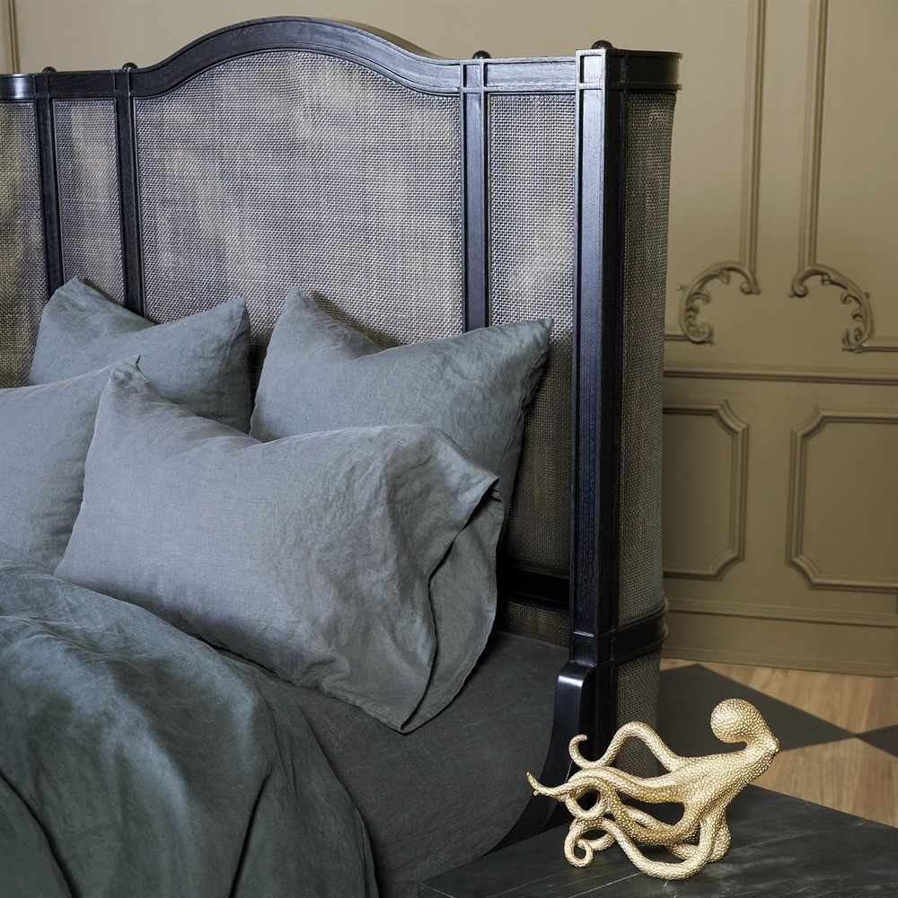 Beds Josephine King Bed-Blackened Oak