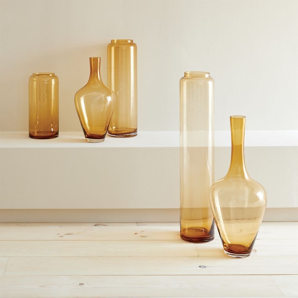 Vases Ambrosia Vase-Caramel-Sm
