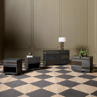Brazil Chest-Black Cerused Oak
