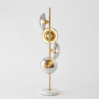 Table Lamps Stellar Table Lamp-Smoke/Brass