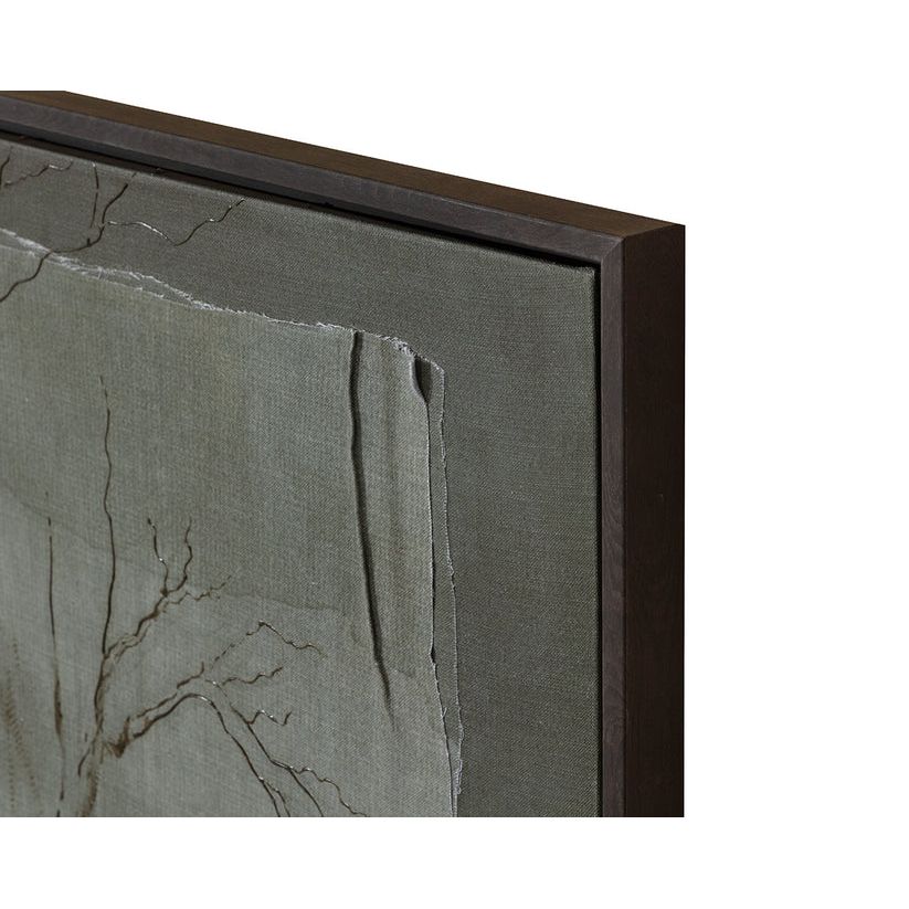 Alternate view of Enchanted Forest, featuring matte finish, canvas, wood frame, and floater frame for wall hanging.