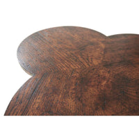 Oak Clover Accent Table-Theodore Alexander-THEO-AL50161-Side Tables-5-France and Son