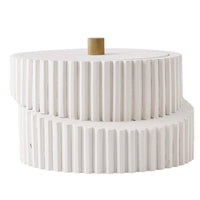 Decorative Objects Fiero Short Container - Gold