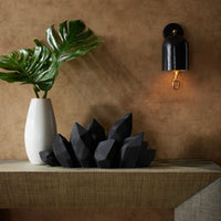 Alternate view of Talara Sculpture, featuring matte finish, cast composite, resin, and a freestanding weighted base.