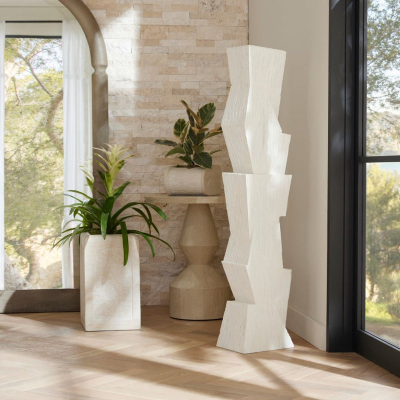 Alternate view of Donnell Floor Sculpture, featuring matte finish, resin, composite, and freestanding floor sculpture.
