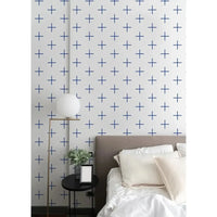 Addition Large Wallpaper-Mitchell Black-MITCHB-WCLP602L-1-PM-10-Wall DecorPattern Jet Reverse-Premium Matte Paper-12-France and Son