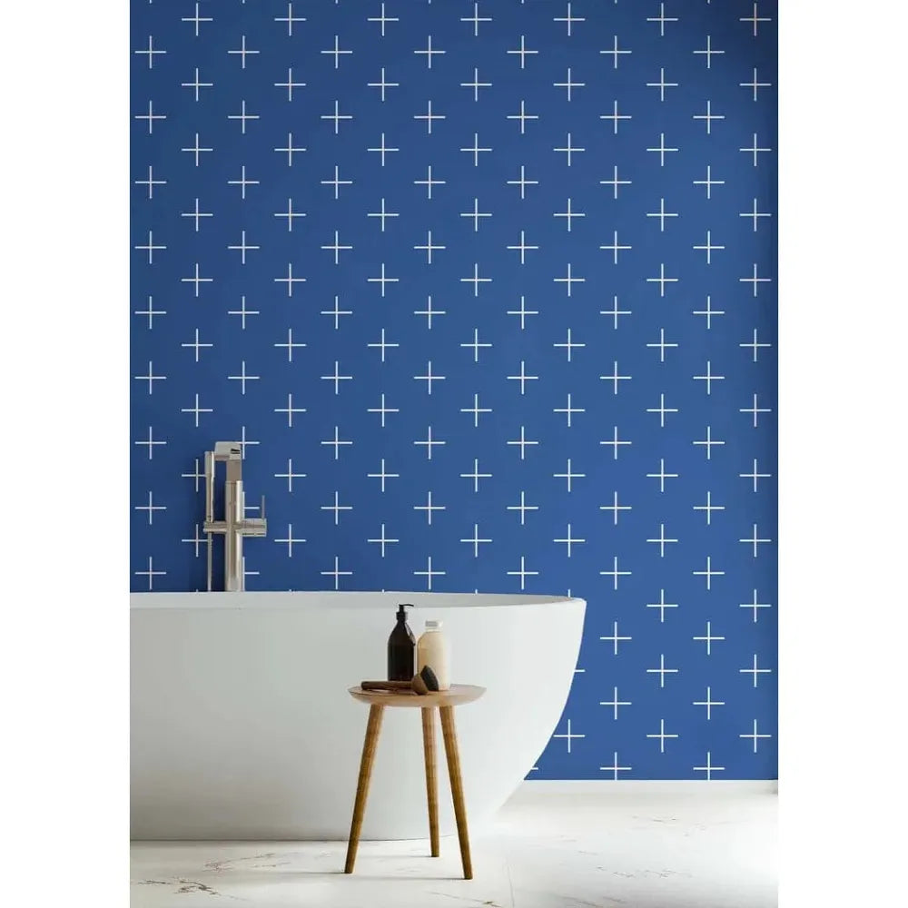 Addition Large Wallpaper-Mitchell Black-MITCHB-WCLP602L-1-PM-10-Wall DecorPattern Jet Reverse-Premium Matte Paper-10-France and Son