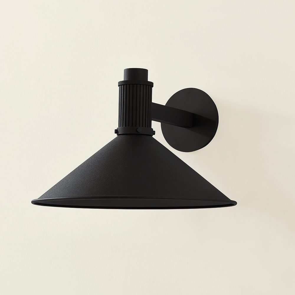 Outdoor Lighting: Wall Elani Exterior Wall Sconce - Textured Black