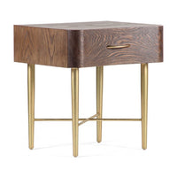 Flora Oak Nightstand