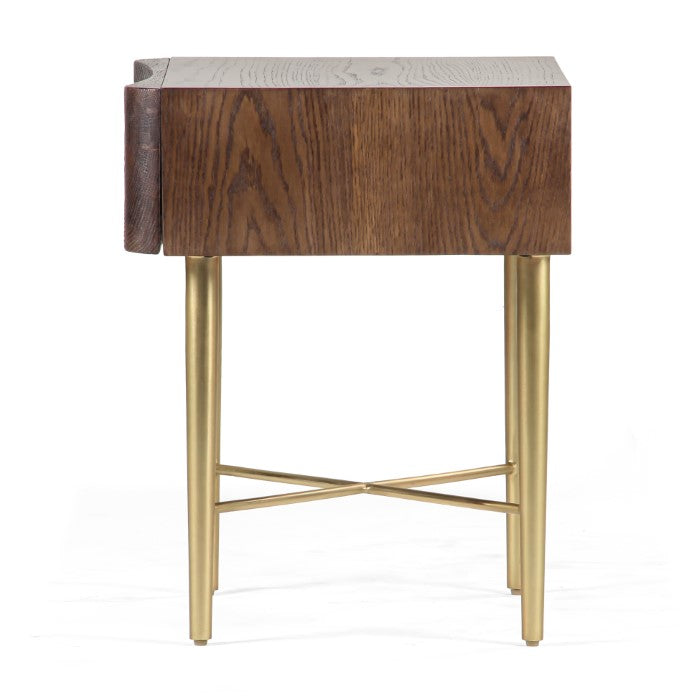Flora Oak Nightstand