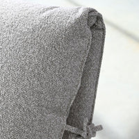 Plume Bed Upholstered Oat Tweed