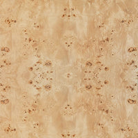 Michelle Four Drawer Chest In Burl Wood With Glass Top