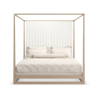 Beds Striation Canopy Bed - King