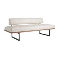 Benches Rory Bench Ivory Leather