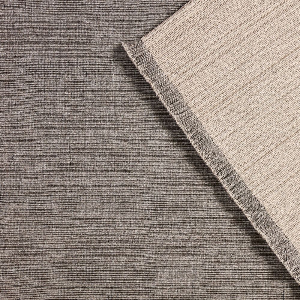 Elowen Solid Light Gray/ Dark Gray Area Rug (10'X14')