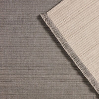 Elowen Solid Light Gray/ Dark Gray Area Rug (10'X14')