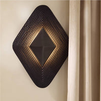 Alternate view of Thornfield Sconce, featuring matte finish, ceramic, metal, and wall-mounted sconce.