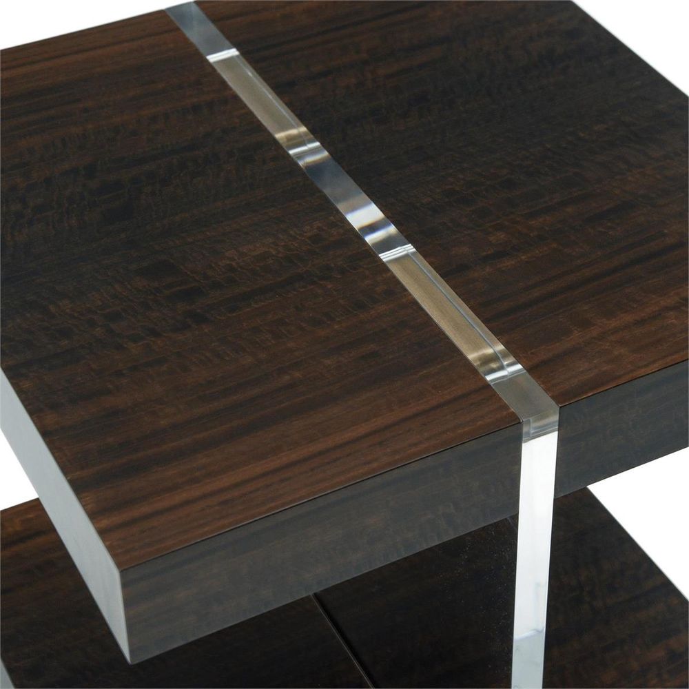 Ashton Gate Side Table - Clear, Gold