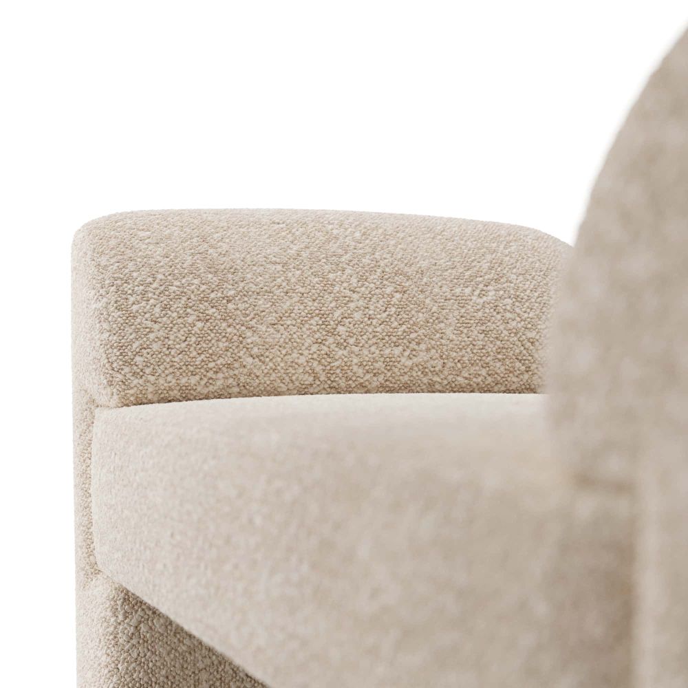 Windemere Bench Cream Sherpa