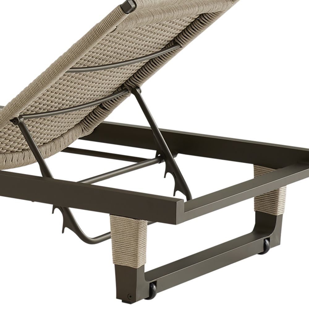 Daytona Outdoor Chaise, Armless