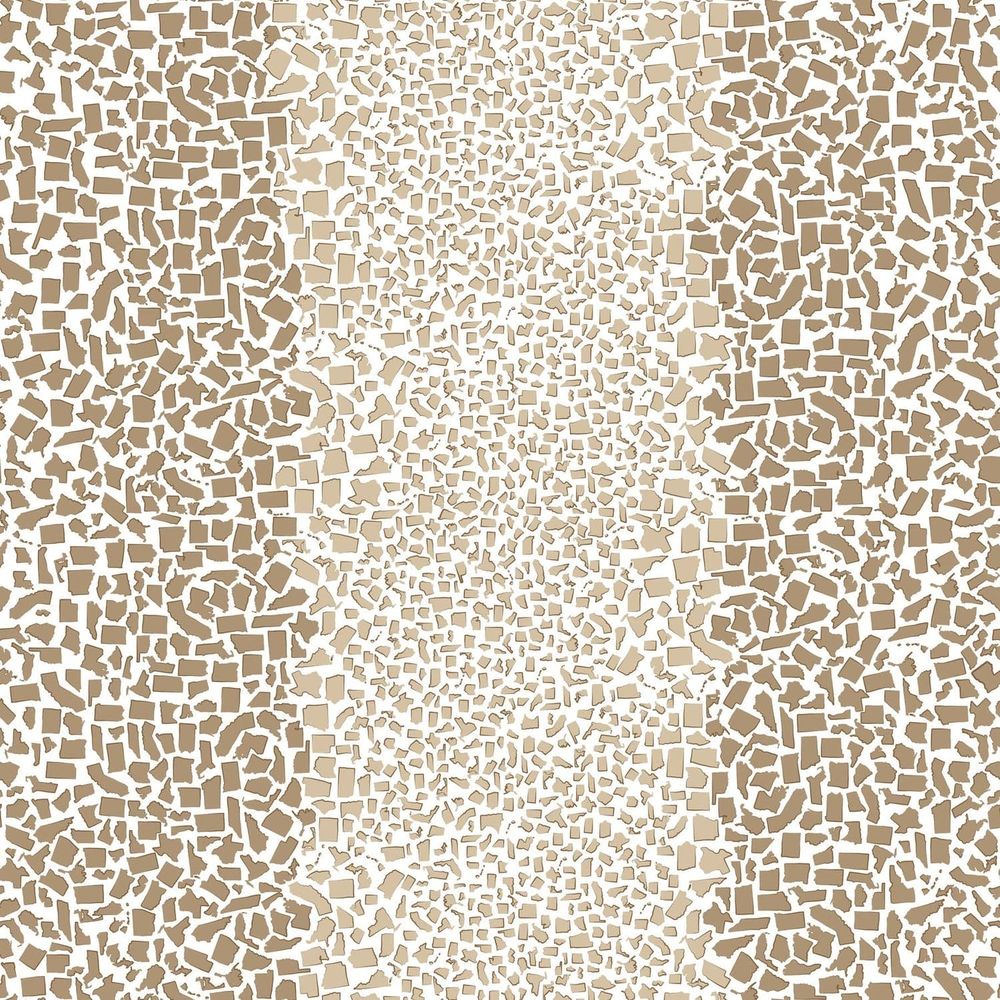 Honey & Hank Fifty States Shagreen Wallpaper-Mitchell Black-MITCHB-WCHH102-TP-PM-10-Wall DecorPatterns Taupe-Premium Matte Paper-10-France and Son