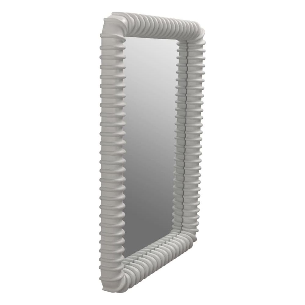 Toshi Mirror, Solid White