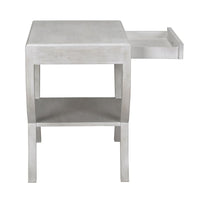 Maude Side Table, White