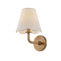 Olia Wall Sconce - Patina Brass