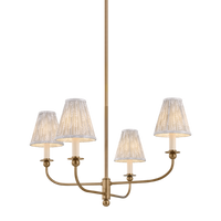 Ryle Chandelier - Patina Brass