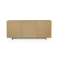 Harper Buffet-Whiteline Modern Living-WHITELINE-SB1643-GLD-Sideboards & CredenzasGold-Small-7-France and Son