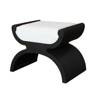 Alternate view of Janna, featuring matte upholstery finish, oak wood, linen fabric, and upholstered seat cushion.