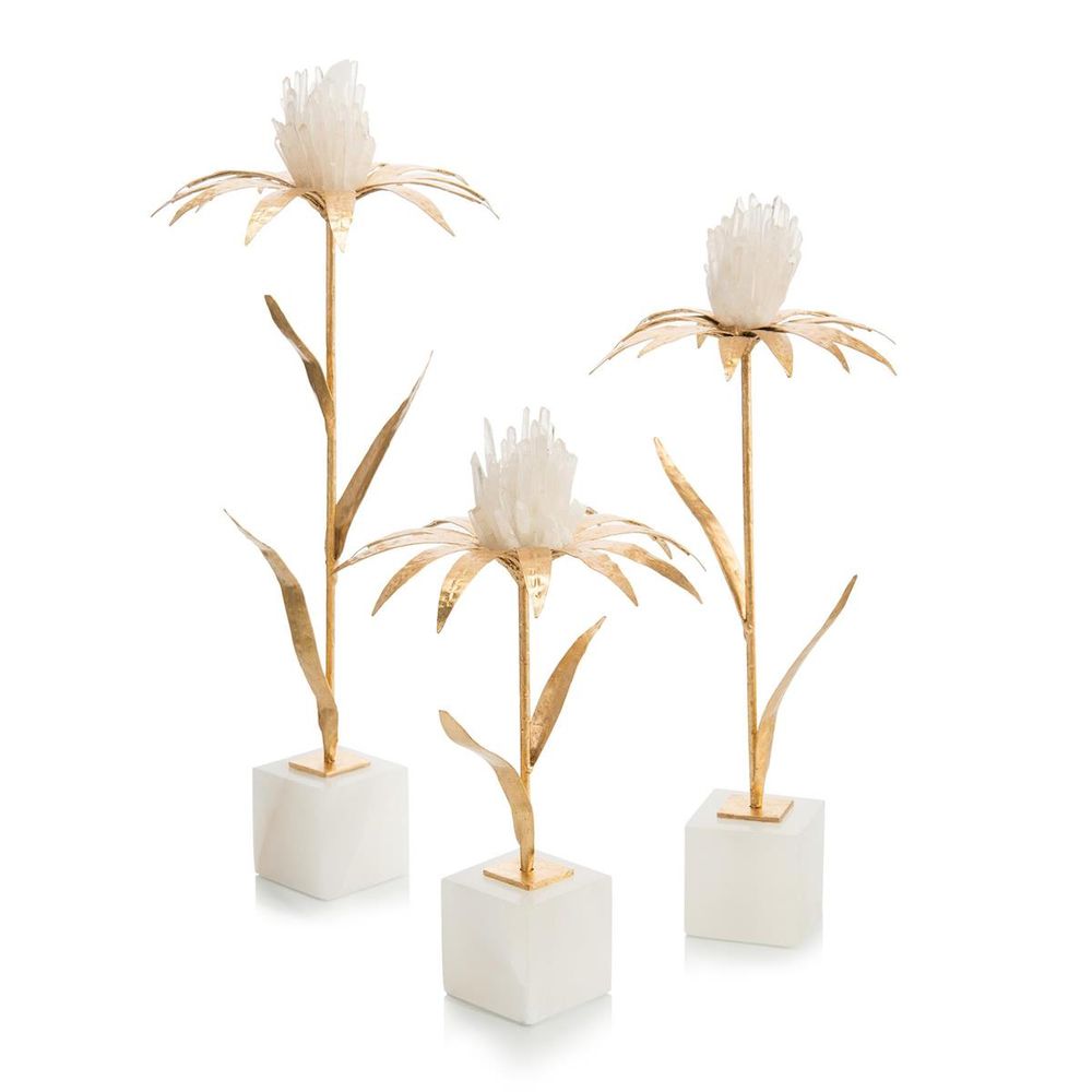 Decor Quartz Daisy Iii - White