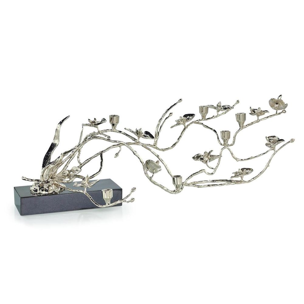 Orchids in Bloom Candleholder
